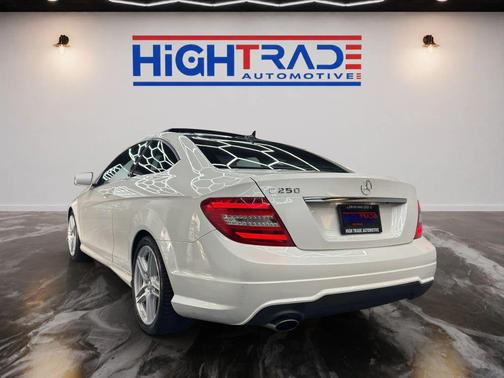 White 2013 Mercedes-Benz C-Class C 250 Coupe 2D