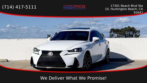 White 2017 Lexus IS 200t Base