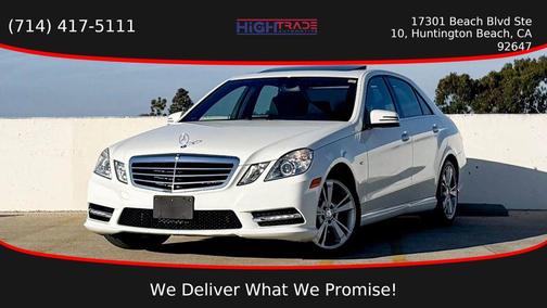 2012 Mercedes-Benz E-Class E 350 4MATIC Sedan 4D