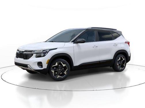 Clear White/Black Roof 2026 Kia Seltos S