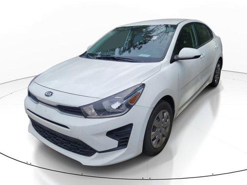 Clear White 2021 Kia Rio S
