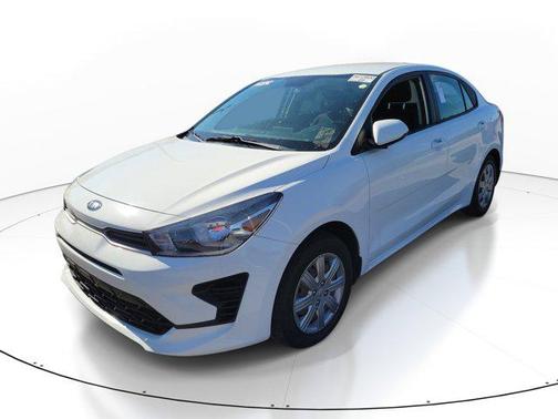 Clear White 2021 Kia Rio LX