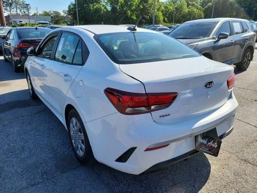 Clear White 2021 Kia Rio LX