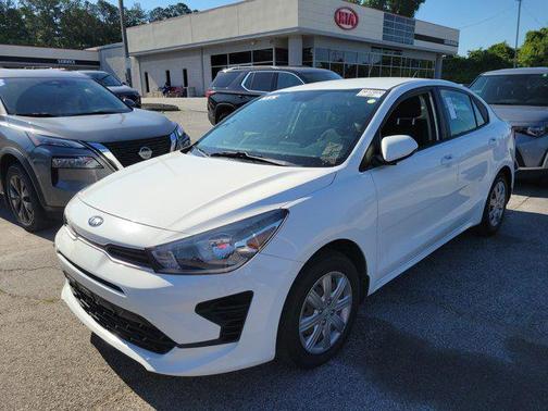 Clear White 2021 Kia Rio LX