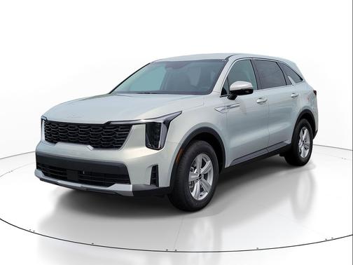 Ivory Silver 2026 Kia Sorento LX