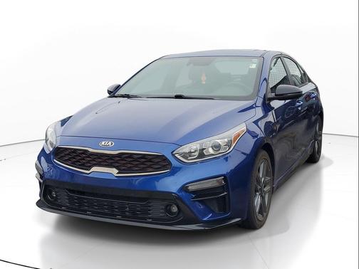 Deep Sea Blue 2021 Kia Forte GT-Line
