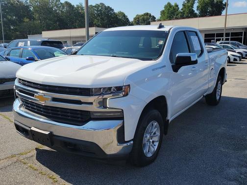 Summit White 2021 Chevrolet Silverado 1500 LT