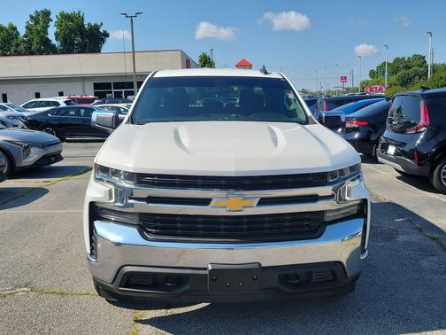 Summit White 2021 Chevrolet Silverado 1500 LT