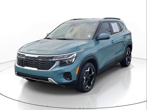 Pluton Blue 2025 Kia Seltos EX