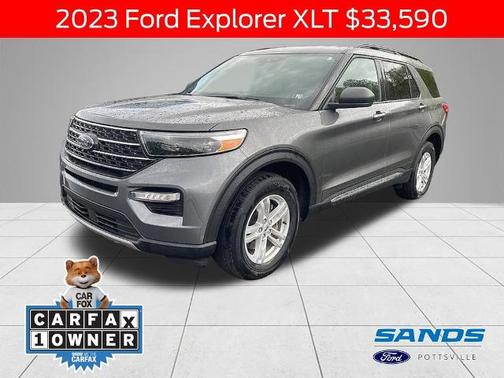 CARBONIZED GRAY METALLIC 2023 Ford Explorer XLT