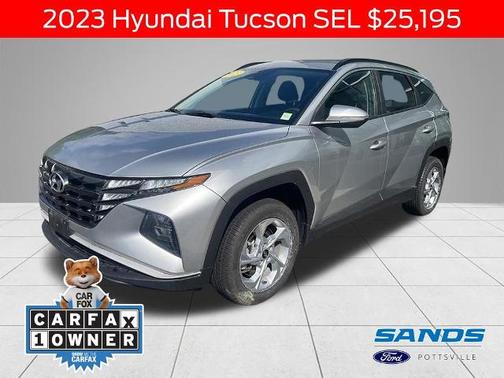 Shimmering Silver 2023 Hyundai TUCSON SEL