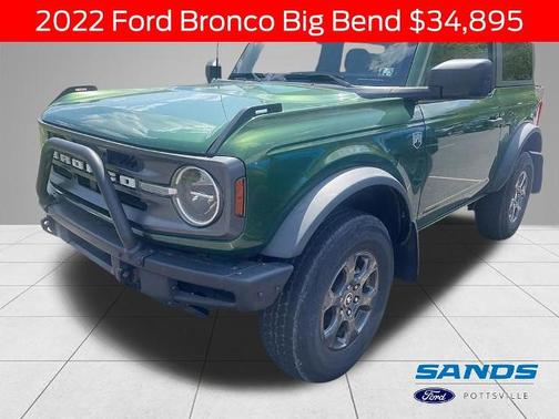 ERUPTION GREEN METALLIC 2022 Ford Bronco BIG BEND