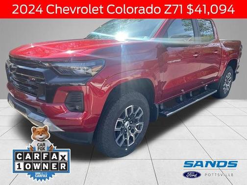 Radiant Red 2024 Chevrolet Colorado Z71