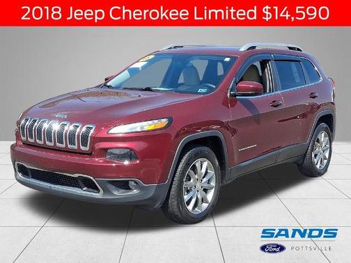 Velvet Red Pearlcoat 2018 Jeep Cherokee LIMITED