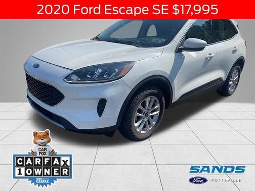 STAR WHITE METALLIC TRI-COA 2020 Ford Escape SE