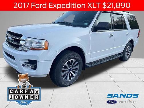 OXFORD WHITE 2017 Ford Expedition XLT