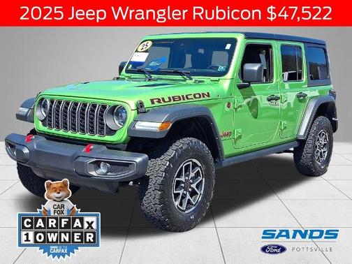 Mojito! Clearcoat 2025 Jeep Wrangler RUBICON