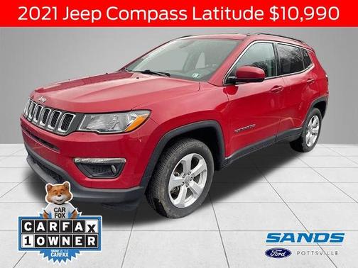 Redline Pearlcoat 2021 Jeep Compass LATITUDE