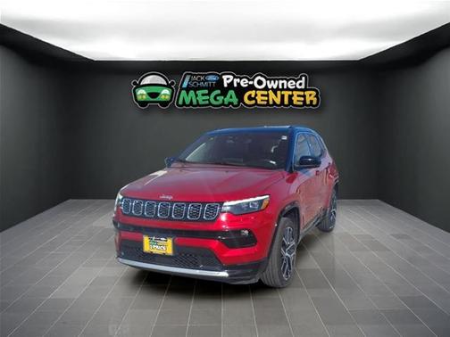 Red 2025 Jeep Compass LIMITED