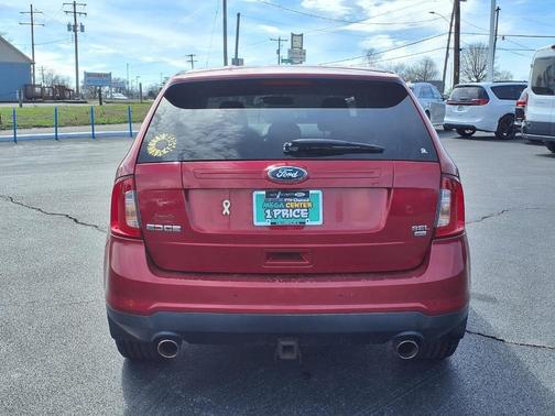 Red Candy Metallic Tinted Clearcoat 2012 Ford Edge SEL