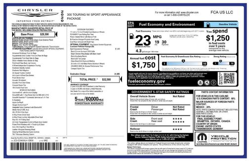 2020 Chrysler 300 Touring