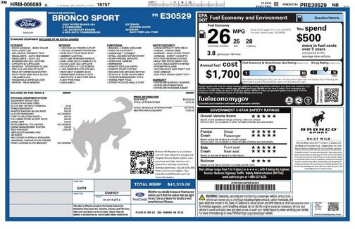 2023 Ford Bronco Sport Outer Banks