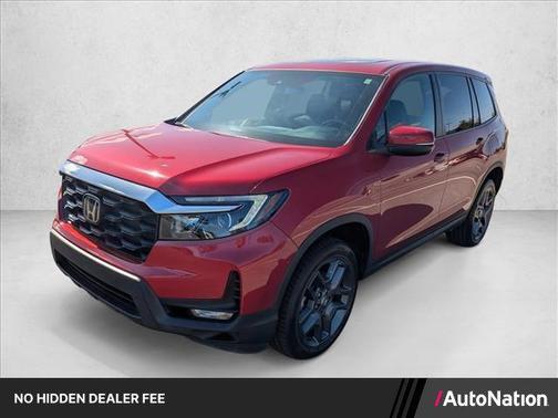 Radiant Red Metallic II 2023 Honda Passport AWD EX-L