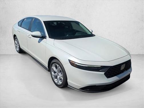 Platinum White Pearl 2026 Honda Accord LX 1.5T