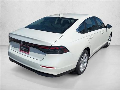 Platinum White Pearl 2026 Honda Accord LX 1.5T