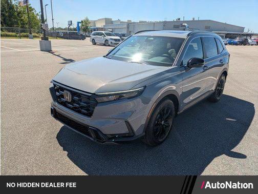 Urban Gray Pearl 2025 Honda CR-V Hybrid Sport FWD