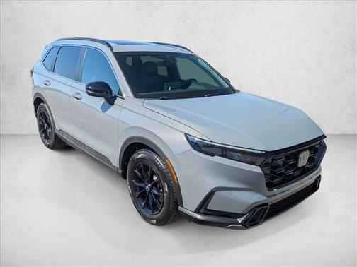 Urban Gray Pearl 2025 Honda CR-V Hybrid Sport FWD