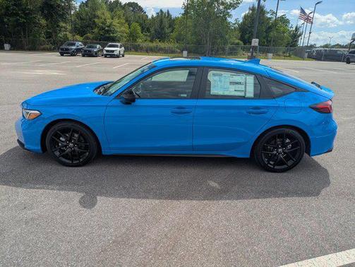 Boost Blue Pearl 2026 Honda Civic Hybrid Sport