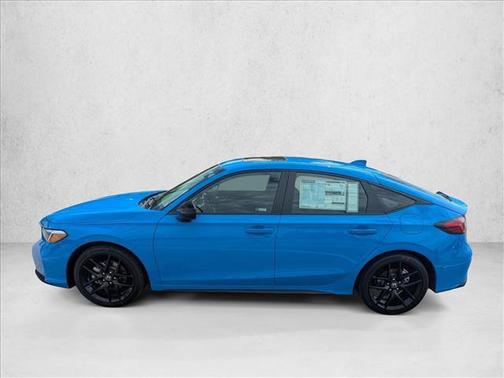 Boost Blue Pearl 2026 Honda Civic Hybrid Sport