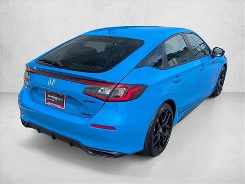 Boost Blue Pearl 2026 Honda Civic Hybrid Sport