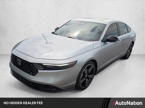 Lunar Silver Metallic 2023 Honda Accord Hybrid Sport