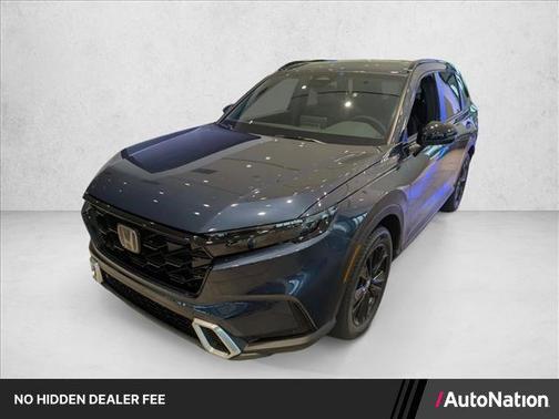 Canyon River Blue Metallic 2026 Honda CR-V Hybrid Sport Touring AWD