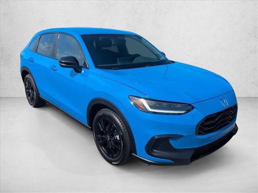 Boost Blue Pearl 2026 Honda HR-V 2WD Sport