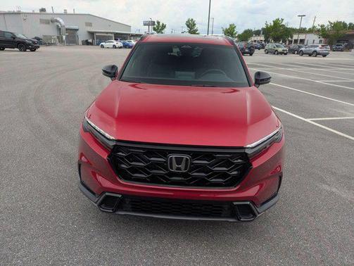 Radiant Red Metallic 2026 Honda CR-V Hybrid Sport-L FWD