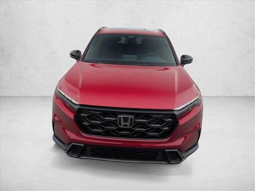 Radiant Red Metallic 2026 Honda CR-V Hybrid Sport-L FWD