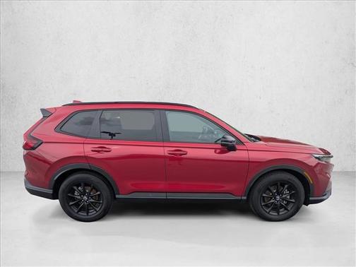 Radiant Red Metallic 2026 Honda CR-V Hybrid Sport-L FWD