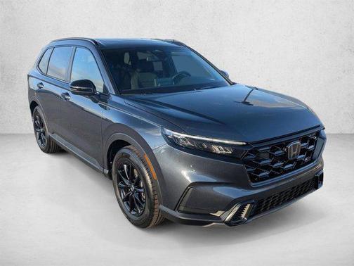 Meteorite Gray Metallic 2026 Honda CR-V Hybrid Sport FWD