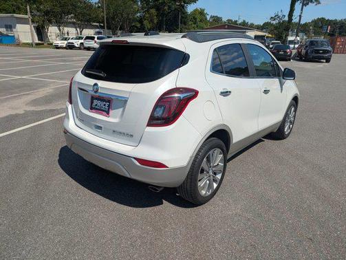 White Frost Tricoat 2018 Buick Encore Preferred