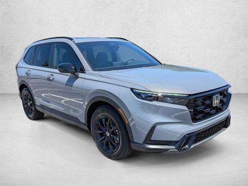 Urban Gray Pearl 2026 Honda CR-V Hybrid Sport-L FWD