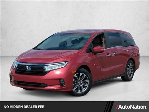 Radiant Red Metallic II 2022 Honda Odyssey EX-L