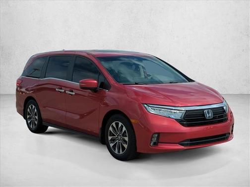 Radiant Red Metallic II 2022 Honda Odyssey EX-L
