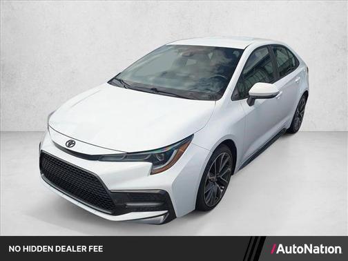 White 2022 Toyota Corolla SE