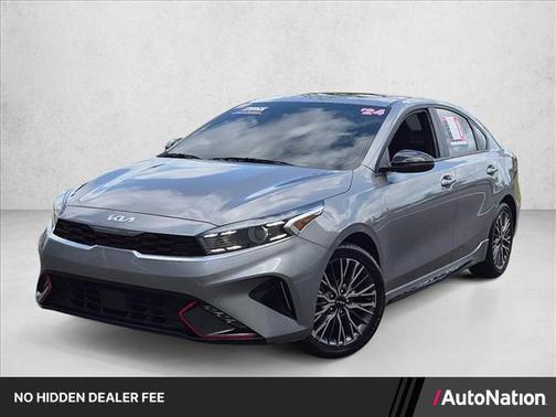 Steel Gray 2024 Kia Forte GT-Line