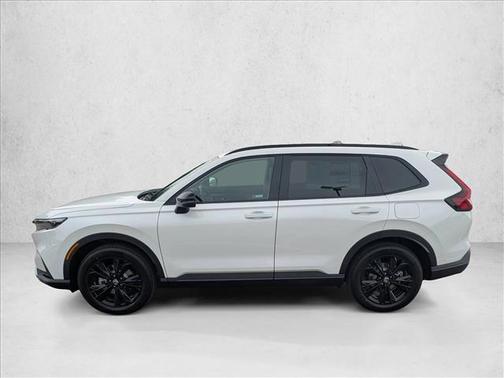 Platinum White Pearl 2026 Honda CR-V Hybrid Sport Touring AWD