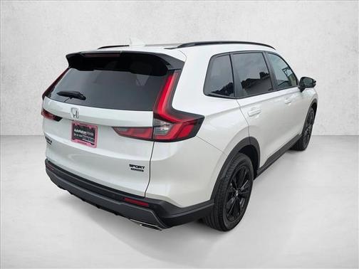 Platinum White Pearl 2026 Honda CR-V Hybrid Sport Touring AWD