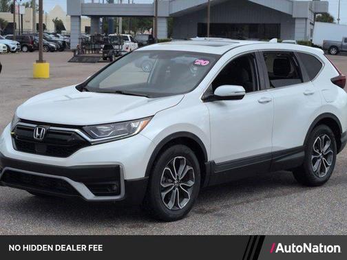 Platinum White Pearl 2020 Honda CR-V 2WD EX
